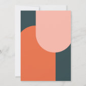 アーチモダングルーヴィレトロ結婚ズ 招待状 (裏面)