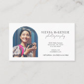 アーチモダンスクリプト撮影プロフェッショナル 名刺 (正面)