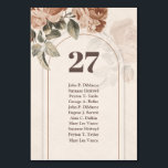 アーチモダンテラコッタ花セージ緑離れの テーブルナンバー<br><div class="desc">Boho Terrottaの結婚Decor：テラコッタのバラとセージの緑のの組み合わせ離れは、ボホのテーマののための魅力的とエレガント、雰囲気を作成する。これらの要素をテーブル番号に組み込むことで、全体のデコーススキームに自然美しいのtouchを追加することができる。アイテムの一致や連絡カスタマイズに躊躇しない。赤面バラ©</div>