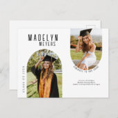 アーチモダント写真卒業 ポストカード (正面/裏面)