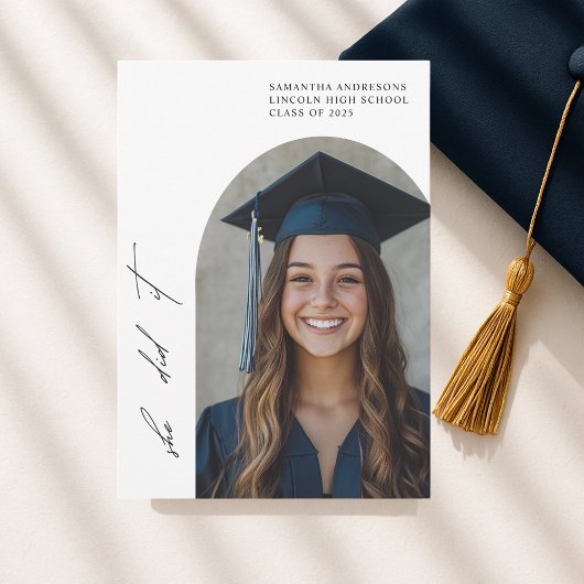 アーチモダント写真卒業 | 2025年クラス 招待状