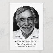 アーチモダント写真葬儀または追悼式 プログラム (正面)