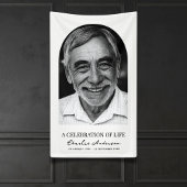 アーチモダント写真葬儀または追悼式 横断幕