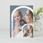 アーチモダンフォトコラージュ | Mothers Day Holiday Ca シーズンカード (スタンド正面)