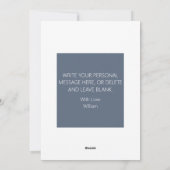 アーチモダンフォトコラージュ | Mothers Day Holiday Ca シーズンカード (裏面)