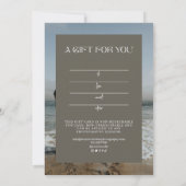 アーチモダンフォト写真ギフト証明書 (裏面)