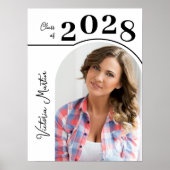 アーチモダンフォト卒業パーティー ポスター (正面)