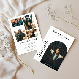 アーチモダンフォト卒業パーティー 招待状