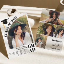 アーチモダンホワイト5枚の写真卒業