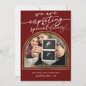 アーチモダンョークリスマス妊娠発表 シーズンカード (正面)