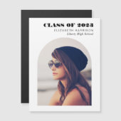 アーチモダンー光卒業磁石 マグネット招待状 (正面/裏面)