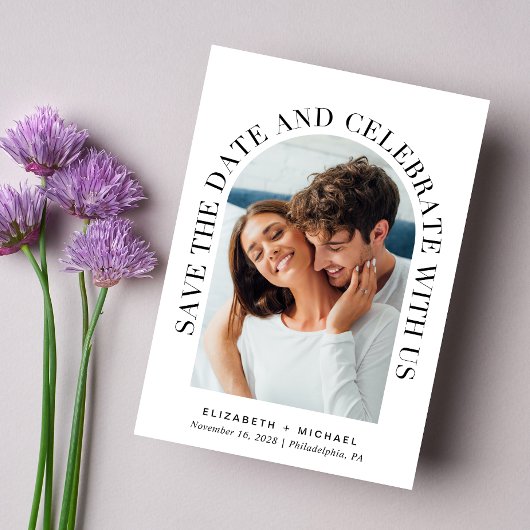 アーチモダンー写真祝 セーブザデート