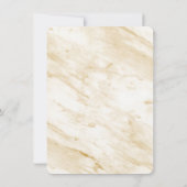 アーチモダン型フォトフレーム金ゴールド大理石バック セーブザデート (裏面)