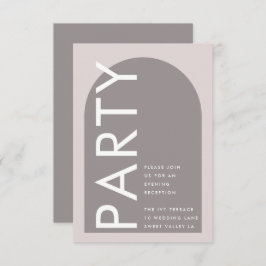 アーチモダン抽象芸術ジャパンディミニマリズム エンクロージャーカード