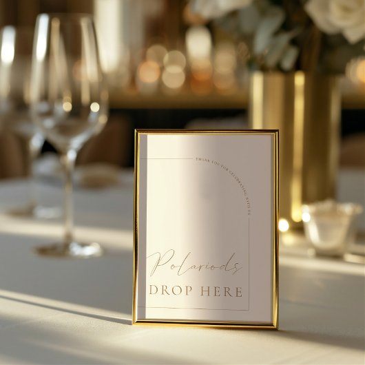 アーチモダン書道ポリオ結婚ードのサイン 招待状