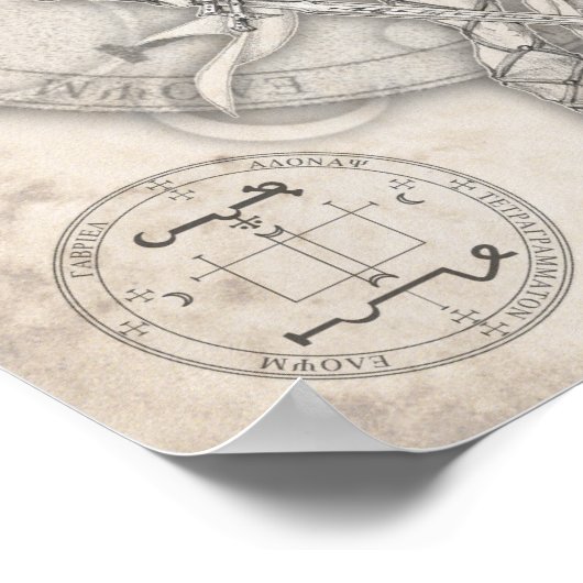 アーチャンエルガブリエルプリント ポスター (角)