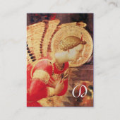 アーチャンエルガブリエルモノグラムパール紙 名刺 (裏面)