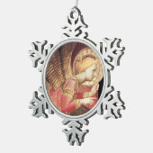 アーチャンエルガブリエル スノーフレークピューターオーナメント (右)