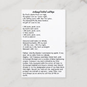 アーチャンエルガブリエル&ホープ 名刺 (裏面)