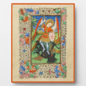 アーチャンエルマイケル中世アート フォトプラーク (正面)