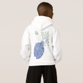 アーチャンエルミケルラブ&サポートカスタムフード付きスウェットシャツ (裏面フル)