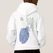 アーチャンエルミケルラブ&サポートカスタムフード付きスウェットシャツ (裏面)