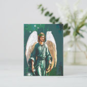 アーチャンエルラファエルアンジェルヒーリングアートノート ポストカード (スタンド正面)