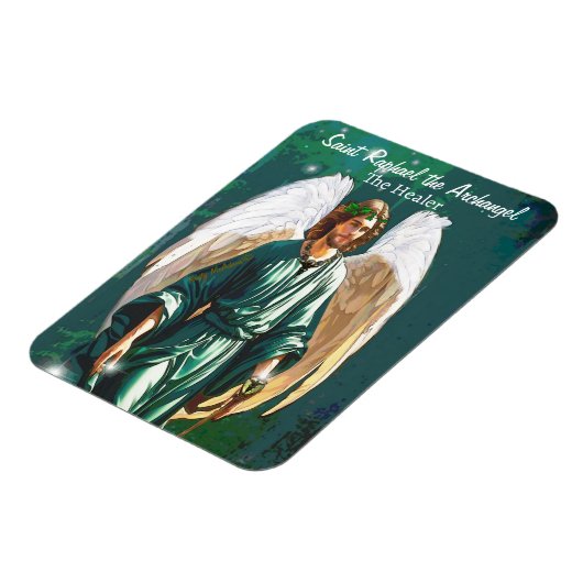 アーチャンエルラファエルアンジェルヒーリングサンアート マグネット (左側)