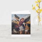 アーチャンエルラファエルスケッチセントラファエル カード (黄色い花)