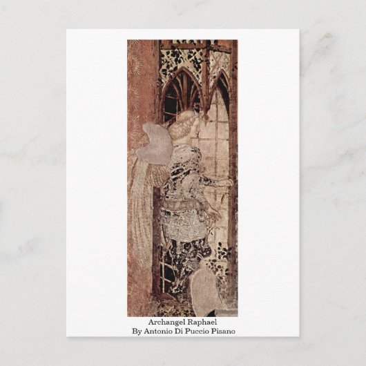 アーチャンエルラファエルバイアントニオディプシオピサノ ポストカード (正面)