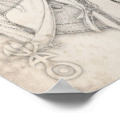 アーチャンエルラファエルプリント ポスター (角)