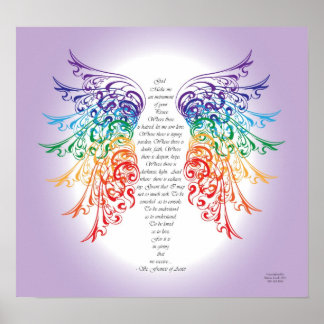 アーチャンエルラファエル祈りの言葉 ポスター