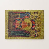 アーチャンゲルス正教会のビザンチンのアイコン ジグソーパズル (横)