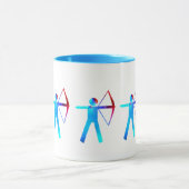 アーチャーのマグカップ – 射手のカラー マグカップ (中央)