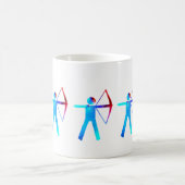 アーチャーのマグカップ – 射手のカラー マグカップ (中央)