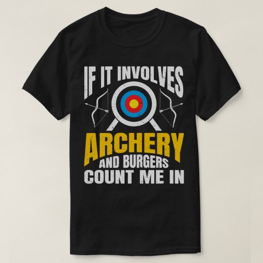 アーチャーアローボウ狩りスポーツギフトアーチェリー(6) Tシャツ (デザイン正面)