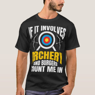 アーチャーアローボウ狩りスポーツギフトアーチェリー(6) Tシャツ