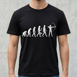 アーチャーエボリューション 弓と矢の弓道 Tシャツ