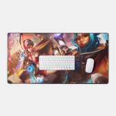 アーチャーゲーミングデスクマット | カスタマイズ可能なデスクトップ デスクマット (キーボード&マウス)