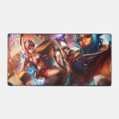 アーチャーゲーミングデスクマット | カスタマイズ可能なデスクトップ デスクマット (正面)