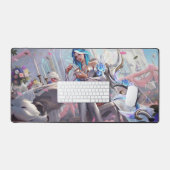 アーチャーゲーミングデスクマット | カスタマイズ可能なデスクトップ デスクマット (キーボード&マウス)