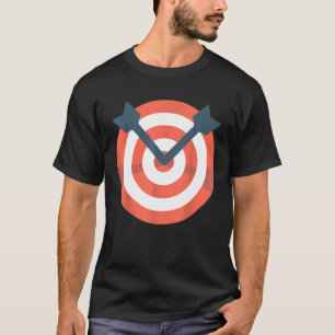 アーチャーボウ射撃、 発砲おもしろいアーチェリーターゲットアイディア Tシャツ