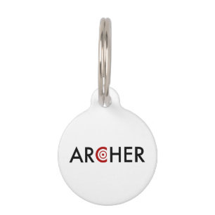 アーチャー ペット　ネームタグ