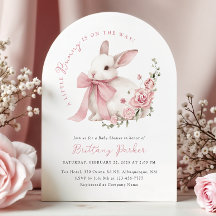 アーチリトルバニーベビーシャワー