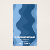 アーチレトロウェーブイヤリングネックレスジュエリーディスプレイ (裏面)