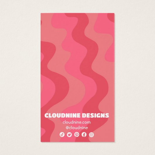 アーチレトロウェーブイヤリングネックレスジュエリーディスプレイ (裏面)