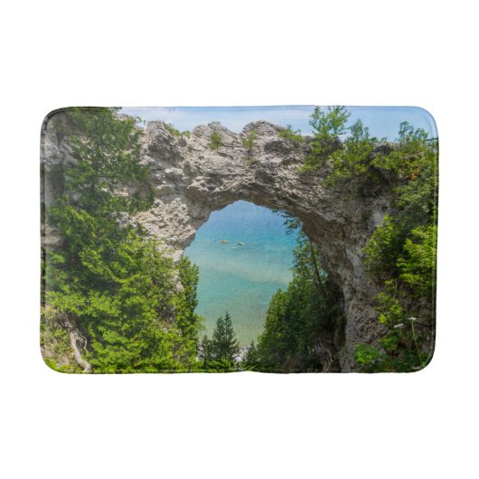 アーチロックでカヌー バスマット (正面)