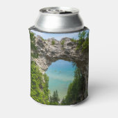 アーチロックでカヌー 缶クーラー (缶裏面)