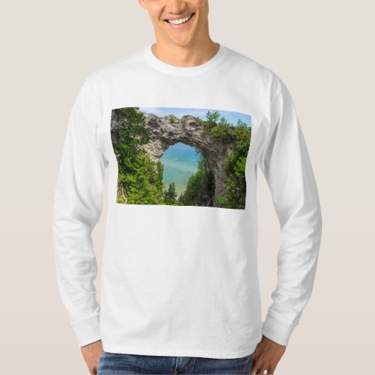 アーチロックでカヌー Tシャツ (正面)
