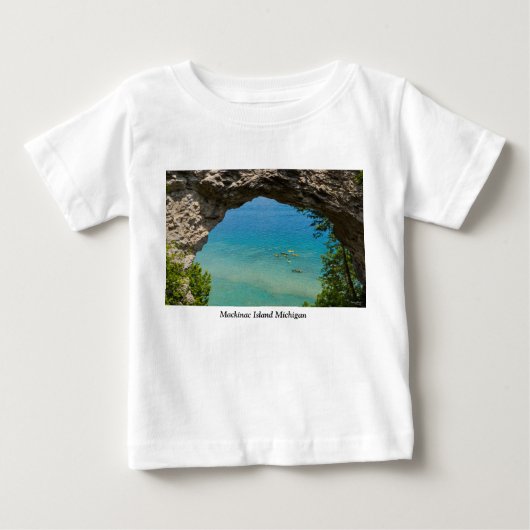 アーチロックカヌー ベビーTシャツ (正面)